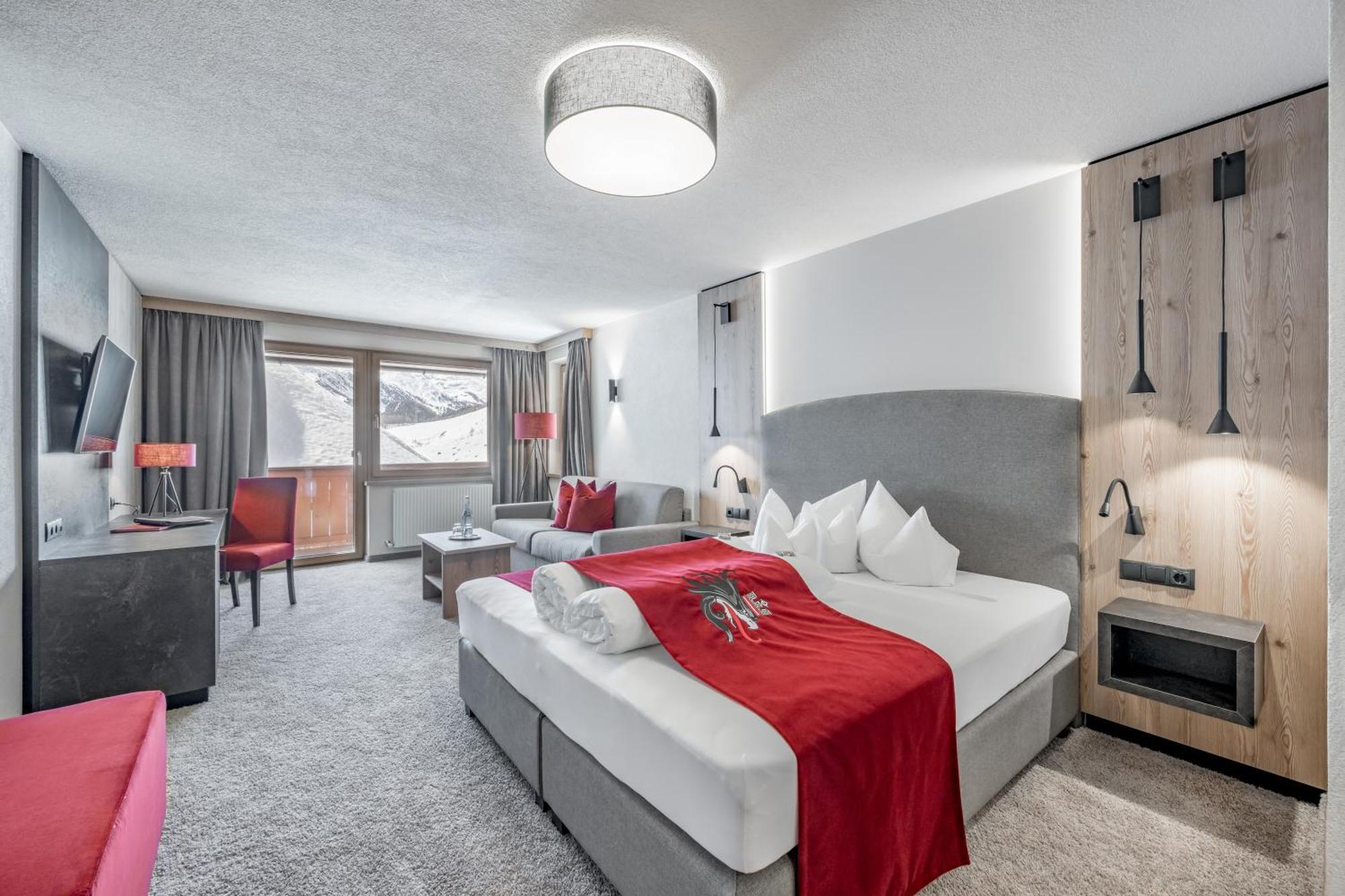 Burghotel Alpengluehn Obergurgl Room photo